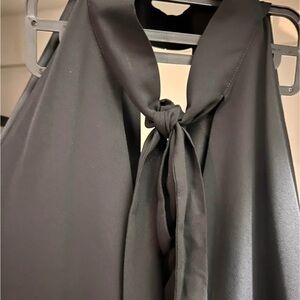 Black Knee Length Formal Cocktail Dress